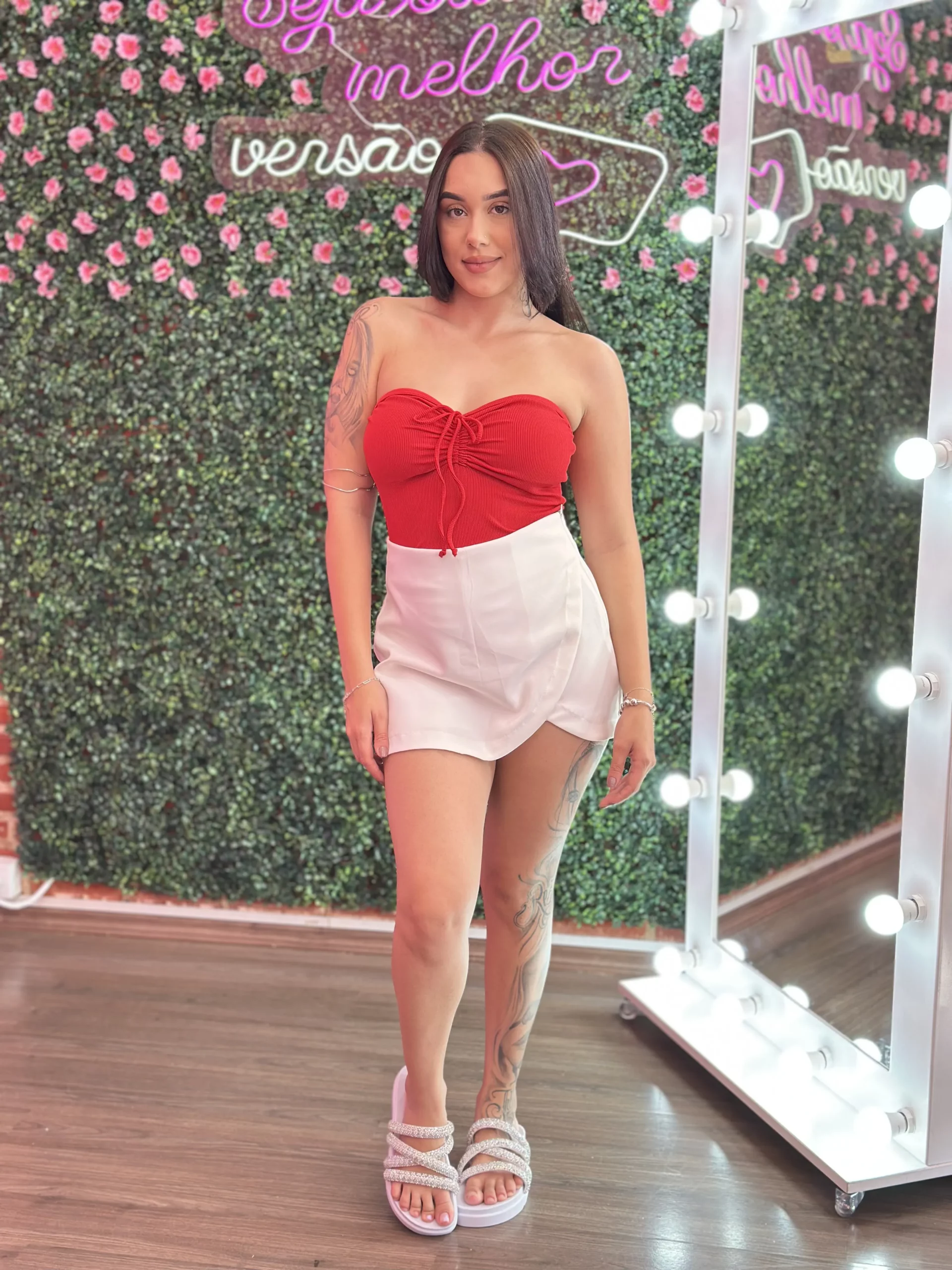 Cropped K2b _ TAM _ M (apenas vermelho) -70,00 Cropped K2b - Imagem 1