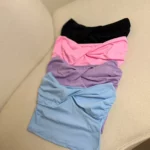 Cropped tomara que cai - Tamanho único