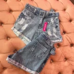 Shorts Jeans com Cinto
